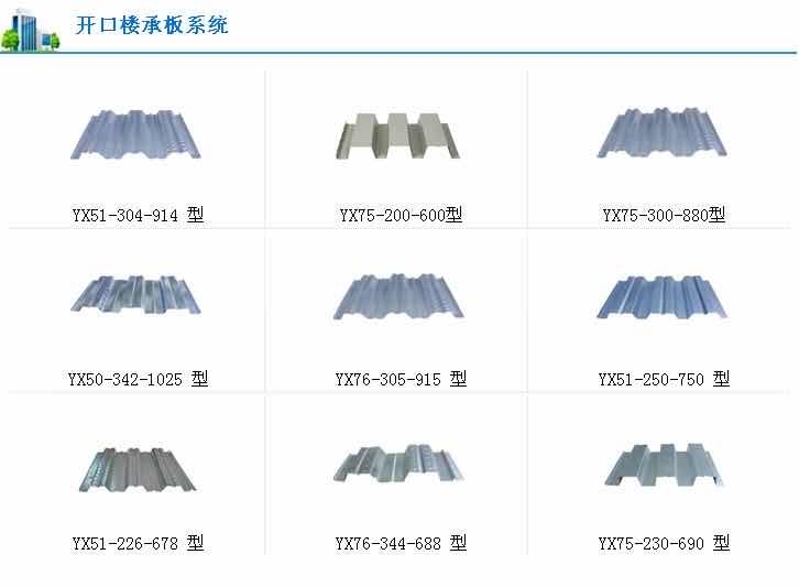 河南南阳， YX75-230-690型楼承板