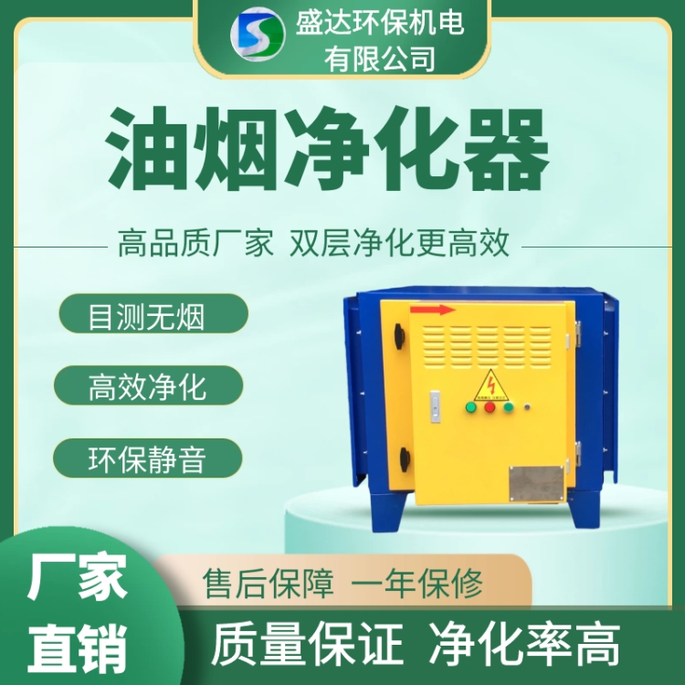 四川湖南廚房油煙治理靜電式超潔凈油煙凈化器設(shè)備目測無煙