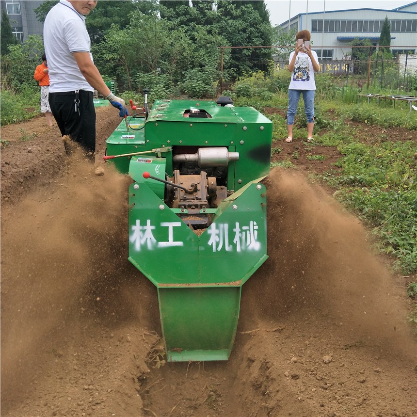 宜春市履带小型开沟机图片