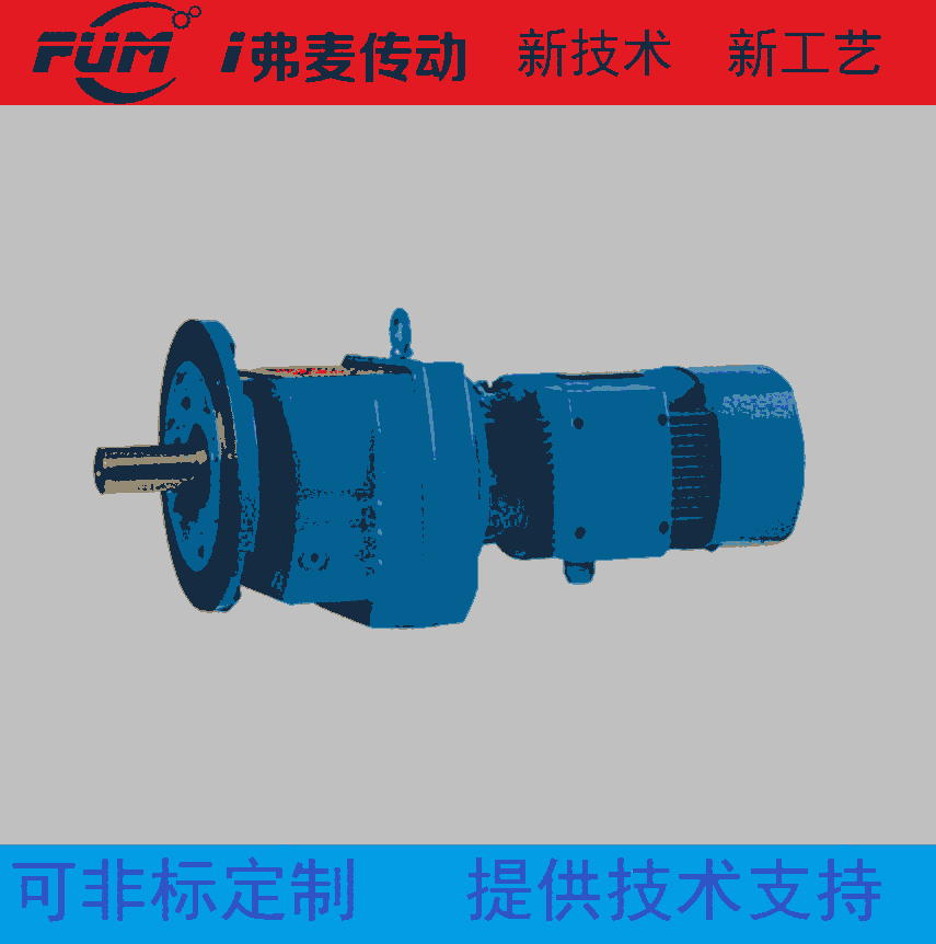 雙軸粉碎機(jī)齒輪減速機(jī)