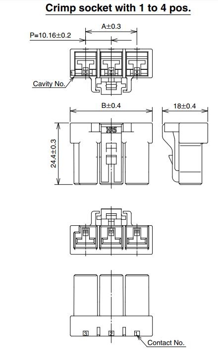 現貨廣瀨膠殼DF60A-1S-10.16C黑色矩形連接器HRS代理當天發貨