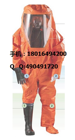 化學(xué)防護(hù)服-重型防護(hù)服-全封閉型前入式A級氣密型防化服-A級氣密型防化服-全封閉性防化服