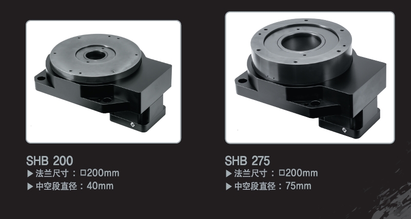 旋轉平臺代理批發(fā)SHB100S-008  進口中空軸旋轉平臺