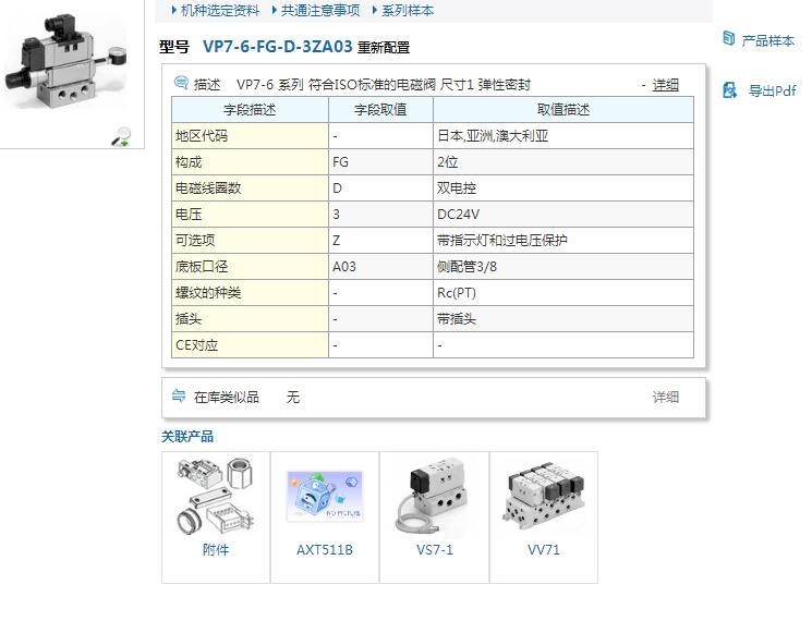 VP7-8-FPG-D-3ZA06