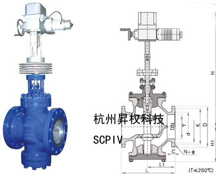 昇權(quán)自控電動(dòng)減溫減壓閥WYS945H-100I DN150