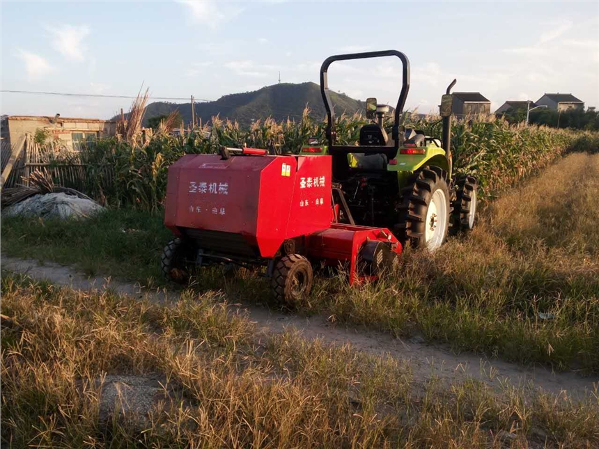 小型打捆機(jī) 撿拾打捆機(jī) 小型秸桿打捆機(jī) 打捆包膜一體機(jī)價格