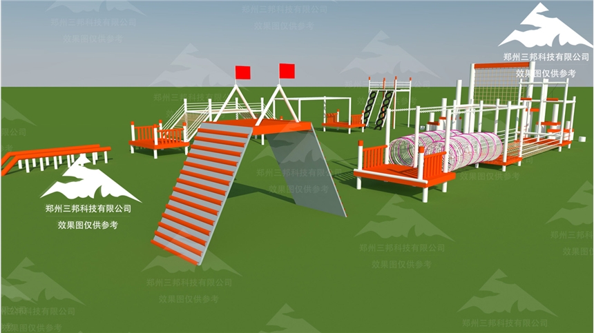 大厂家品质保障三邦户外青少年拓展设施