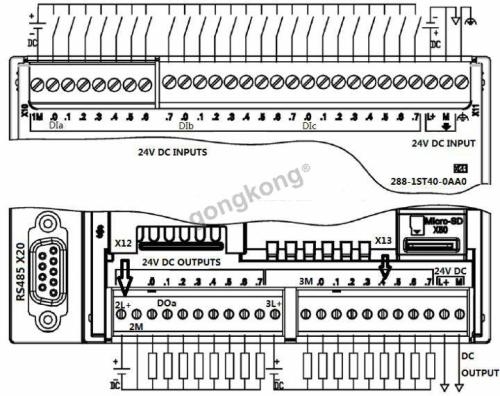 SM1223 數(shù)字量輸入輸出模塊 8輸入24V DC/ 8輸出繼電器