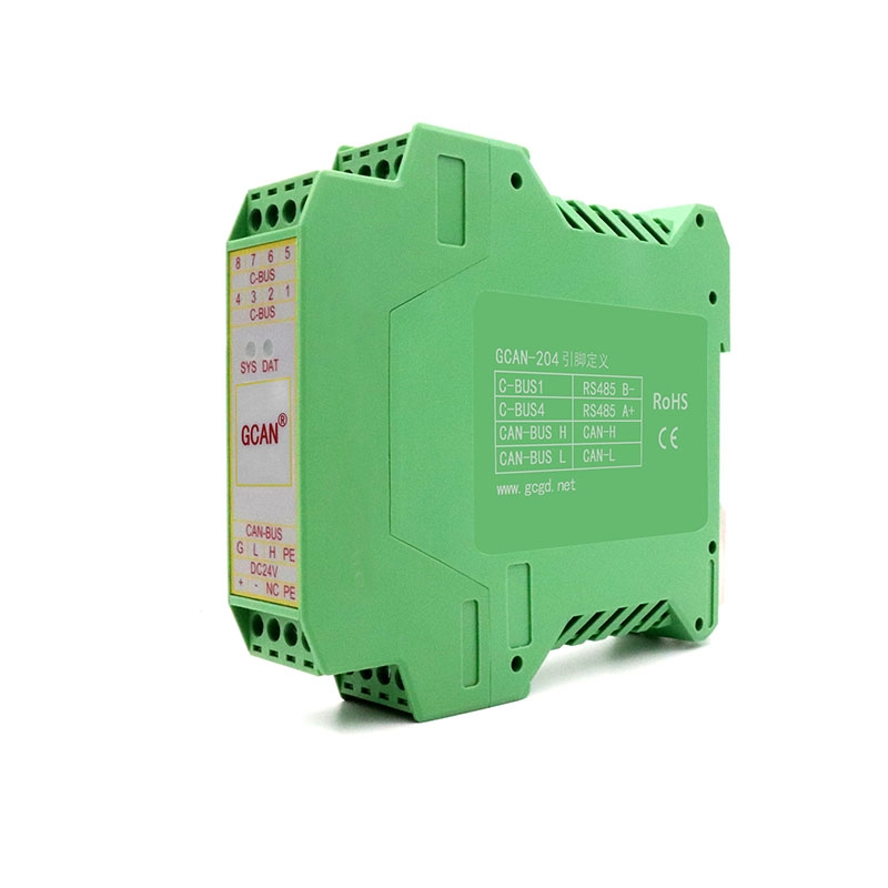 廣成CAN總線轉(zhuǎn)MODBUS RTU總線設備GCAN-204 火熱推出