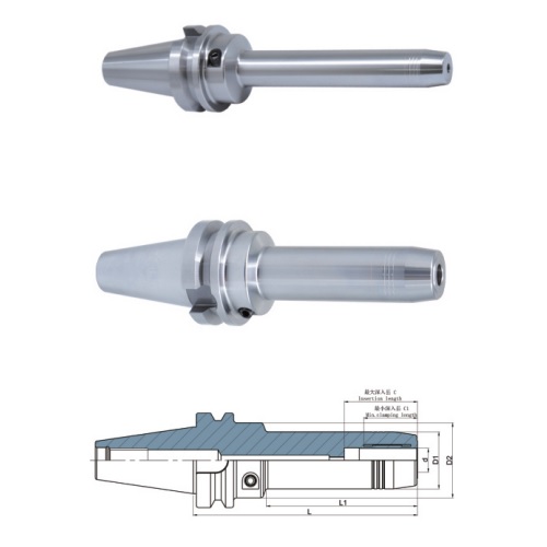 美达BT高精度细长型液压刀柄BT40-MHC04B-140