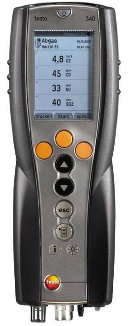 testo 340 - 工业烟气分析仪升级版