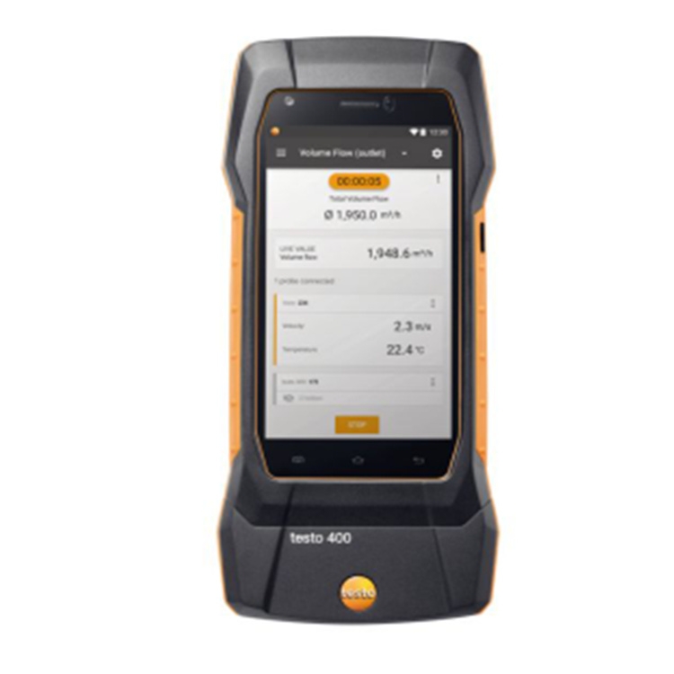 testo 400 - 空調(diào)通風(fēng)系統(tǒng)測量套裝1（含16mm葉輪風(fēng)速探頭）訂貨號  0563 0400