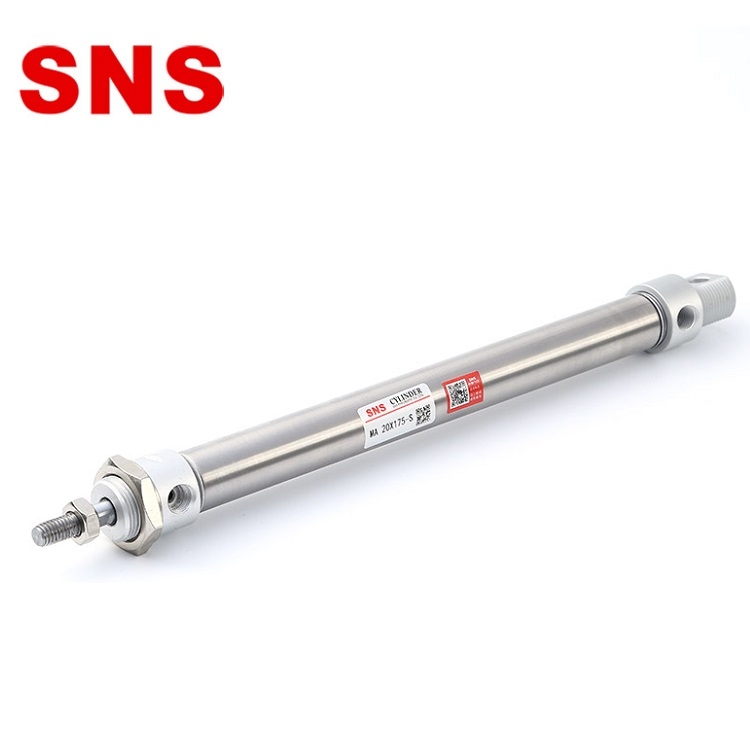 江蘇浙江批發(fā)供應(yīng)SNS CYLINDER 不銹鋼迷你氣缸MA25X50-S優(yōu)良品質(zhì)