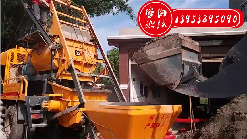 福建廈門礦山用混凝土泵簡(jiǎn)單傻瓜式操作