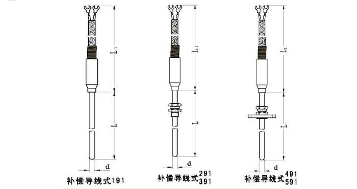 滁州市圆接插式铠装热电偶天康可动卡套法兰热电偶I级按协议订货