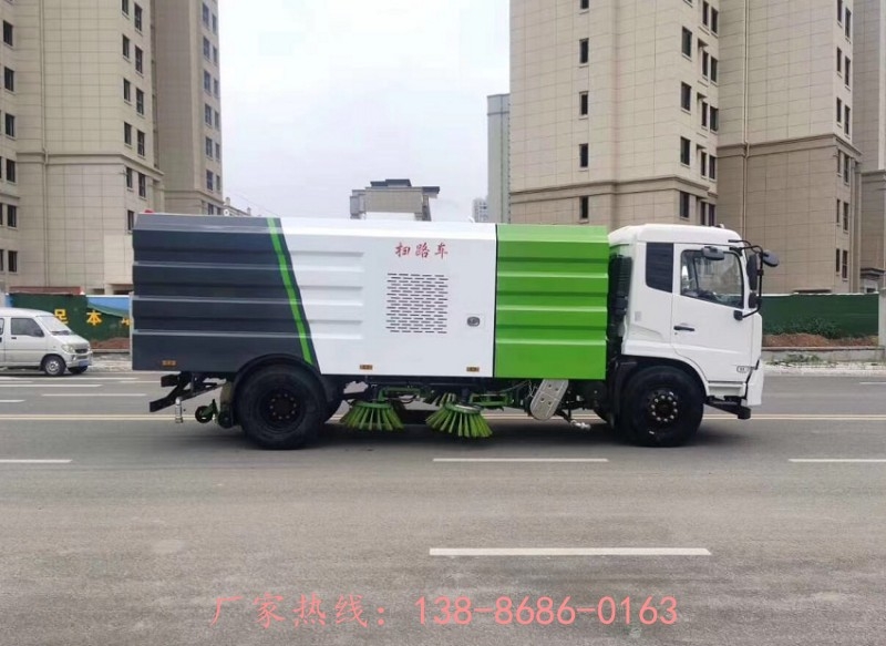 鄉(xiāng)鎮(zhèn)道路清掃車10噸掃路車價格市場價格