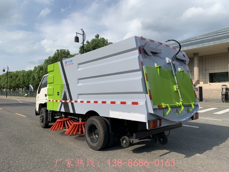 煤場清掃車手扶電動掃路車哪里買