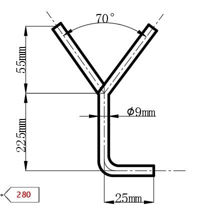 耐火澆注料用錨固釘