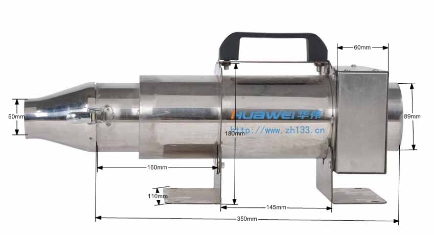 HWIR450Q-4大功率工业热风器 工业热风筒 热风发生机 工业电吹风机