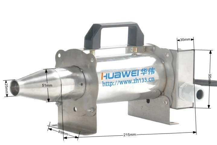 HWIR200Q-4-50工业热风器 热风加热器 自动控温工业热风器