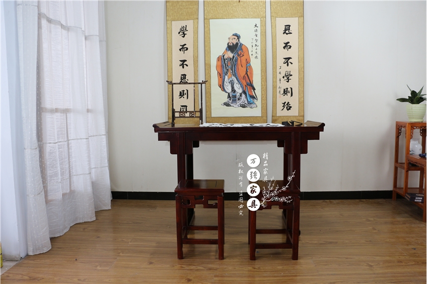  河北中式書法桌廠家  