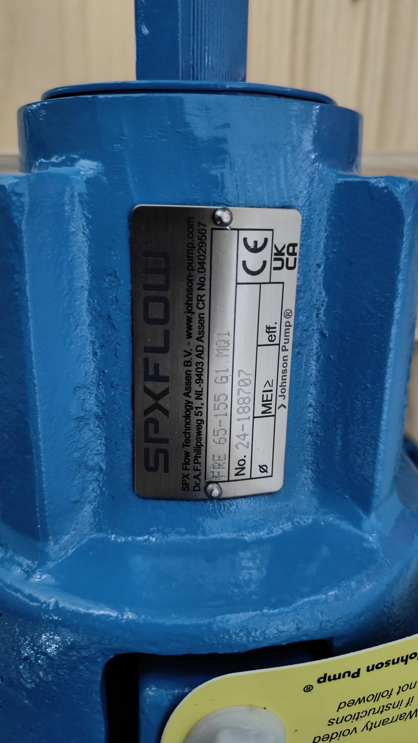 johnson Pump離心泵FRE65-155 G1 MQ1用于化工與石化