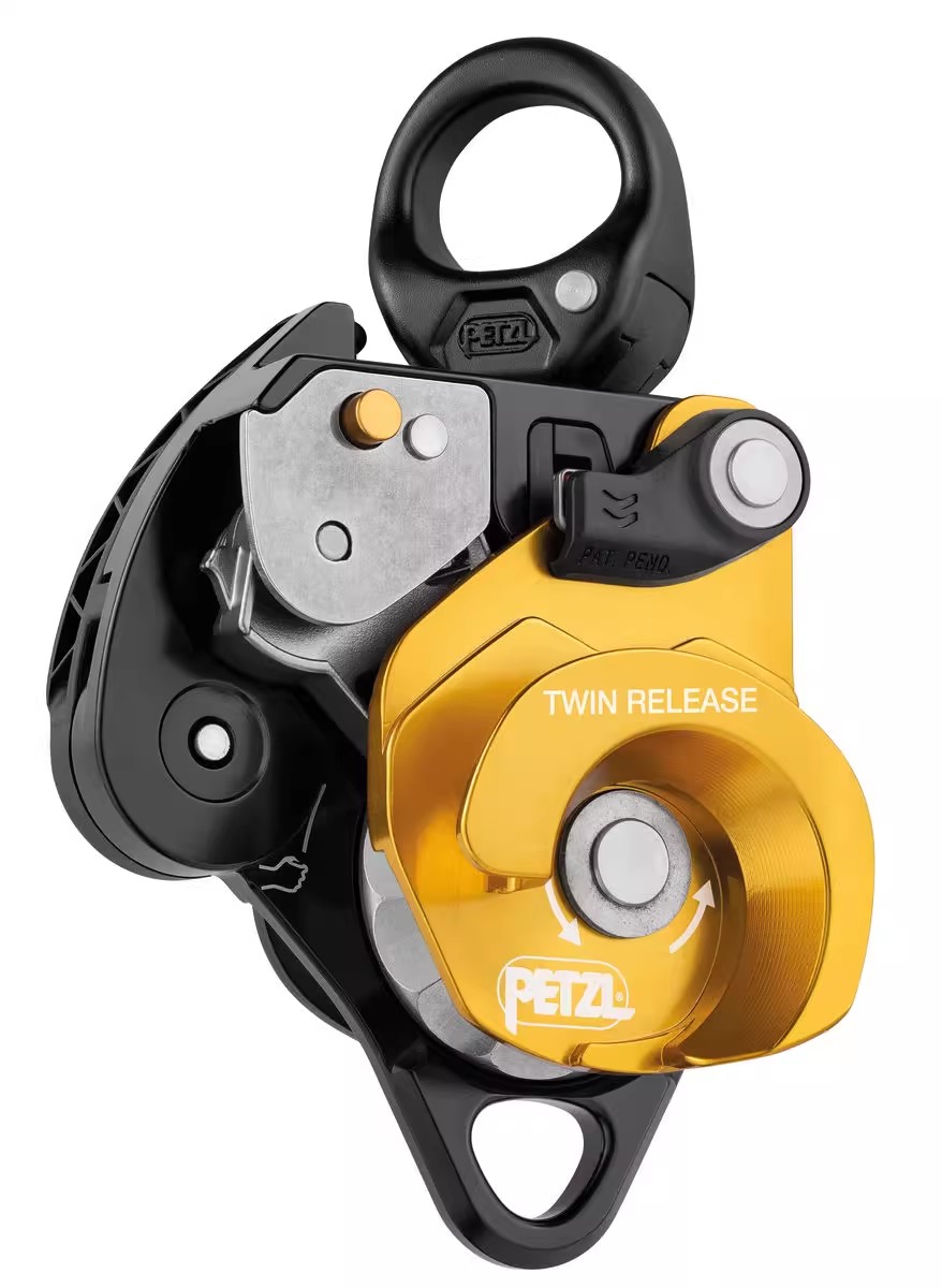 攀索 PETZL  P001DA00 具有可释放功能单向止停双滑轮