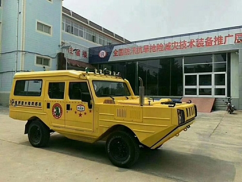 领航者水陆两栖电力抢险工程车_水陆两栖电力抢修工具车_厂家直供