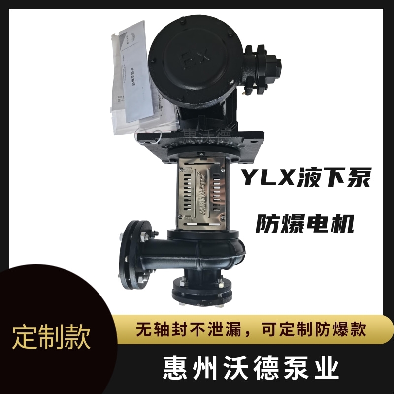 源立液下泵YLX450-65喷漆水帘柜泵 源立离心泵