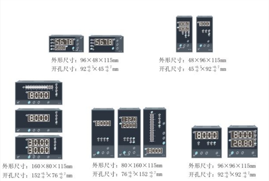 WP-DS403-01-23-HL 上潤(rùn)  智能數(shù)字光柱顯示控制儀