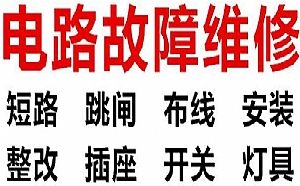 蘇州專業(yè)維修電路短路跳閘，插座沒(méi)電/吸頂燈維修 服務(wù)