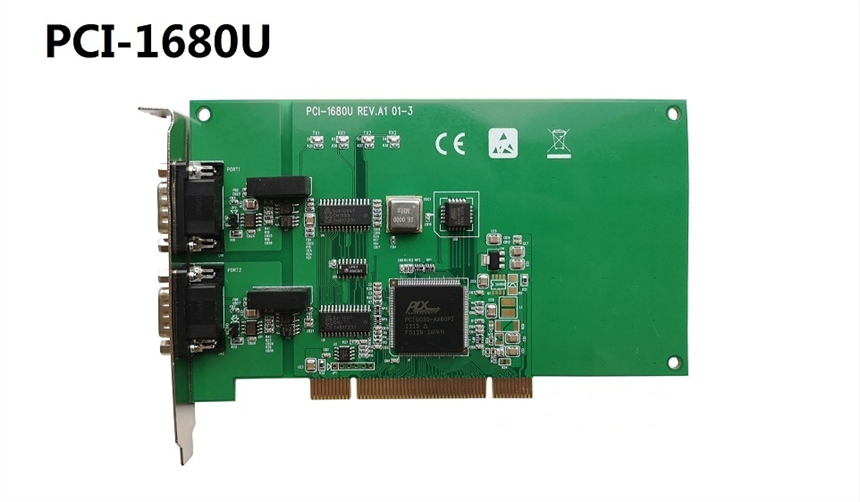 2 口 CAN 通讯卡，PCI总线，PCI-1680U