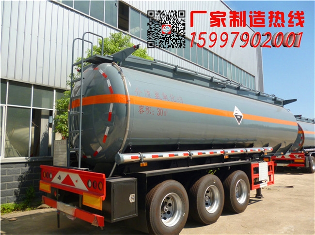 氨水30噸化學(xué)品槽液罐車優(yōu)惠促銷