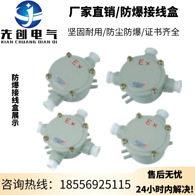 先創(chuàng)防爆電器 廠家現(xiàn)貨供應(yīng)防爆接線箱油站專用