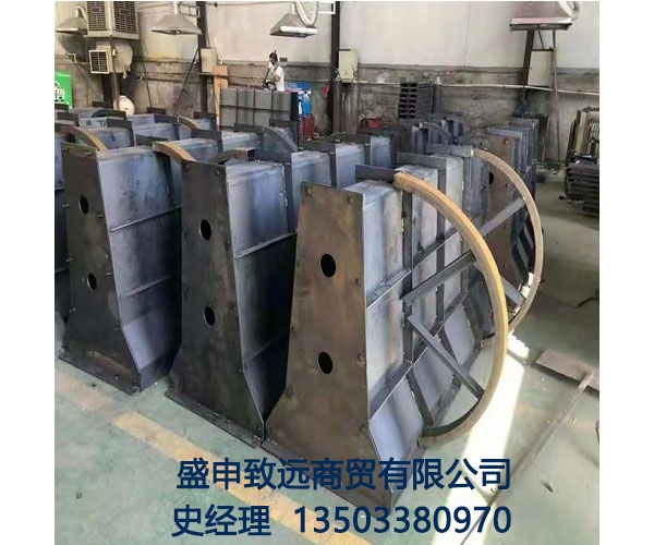 定做隔離墩鋼模具防撞隔離墩模具欄桿隔離帶模具廠