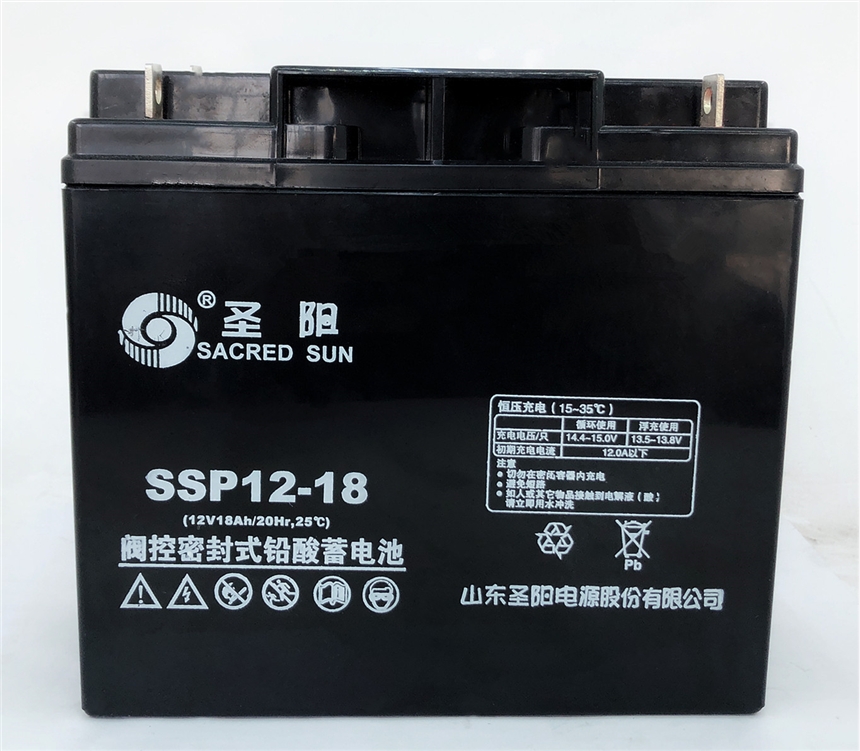 南京圣陽蓄電池代理商 圣陽12v18ah報(bào)價(jià) 圣陽SP12-18參數(shù) UPS不間斷電源 量大優(yōu)惠包郵