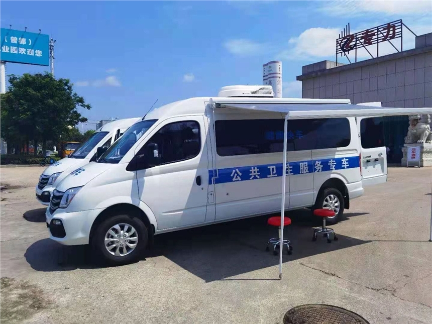 全顺V362核酸取样车 疾控中心医院咽拭子采样车