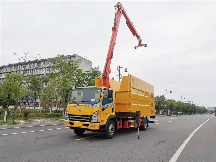 绿化综合养护车/多功能树枝修剪粉碎车-程力...