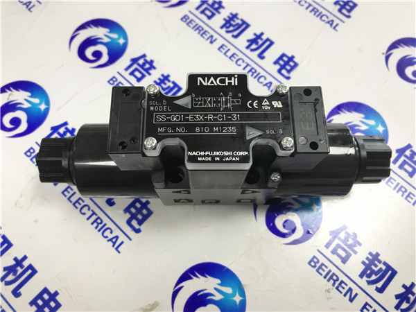 SS-G01-E3X-R-C1-31電磁換向閥 NACHI 不二越代理