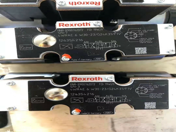 原装Rexroth4WRZE10E1-25-75/6EG24N9EK31/F1D3V比例阀