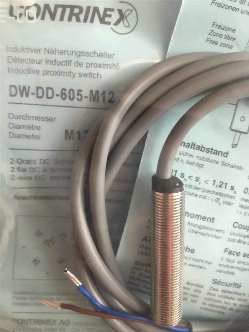 瑞士科瑞CONTRINEX接近开关DW-DD-605-M12