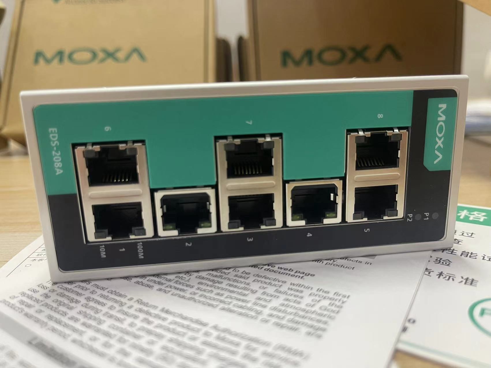 MOXA交换机常备库存EDS-510A-3SFP供应直销