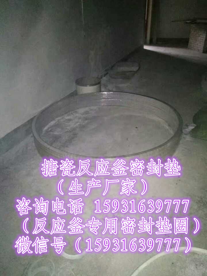 惠州搪瓷反應釜密封墊片求購