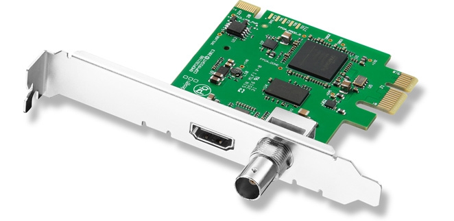 BMD DeckLink Mini Monitor 播放卡 PCI Express擋板 HDMI和S