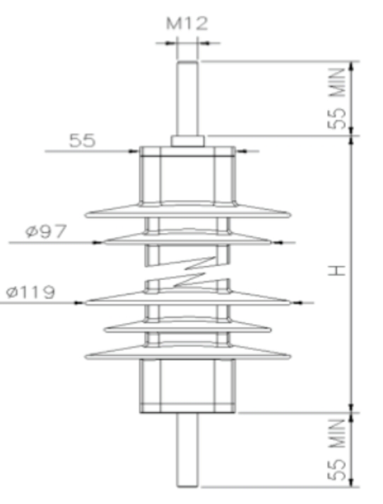 CR2112-000 Tyco Surge Arrester Tyco避雷器