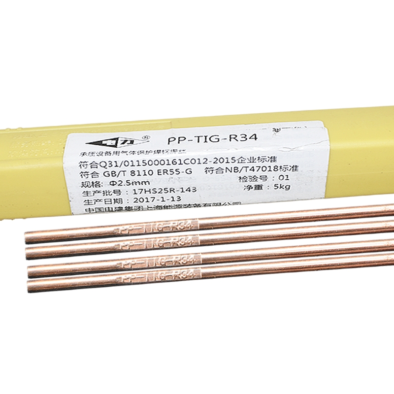 上海電力牌PP-TIG-R10耐熱鋼鎢極氬弧焊絲ER55-D2-TI焊絲