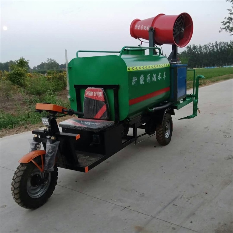 直銷電動(dòng)灑水車 純電動(dòng)綠色環(huán)保小型電動(dòng)三輪灑水車 低噪音噴灑車