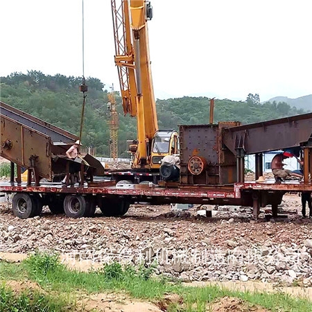 麥積區(qū)輪胎式移動破碎站降低勞動強度