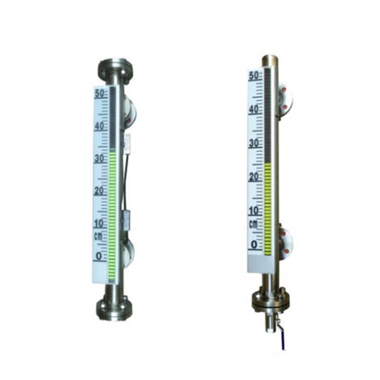 頂裝磁翻板液位計水池液位用途