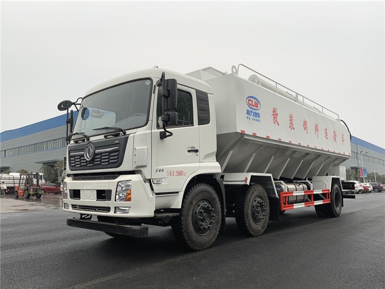 東風(fēng)小三軸散裝飼料車哪有賣